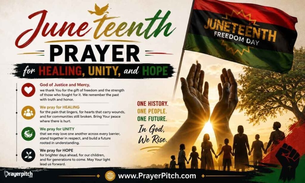 Juneteenth Prayer for Healing, Unity, and Hope