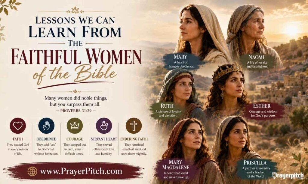 Lessons We Can Learn From the Faithful Women of the Bible