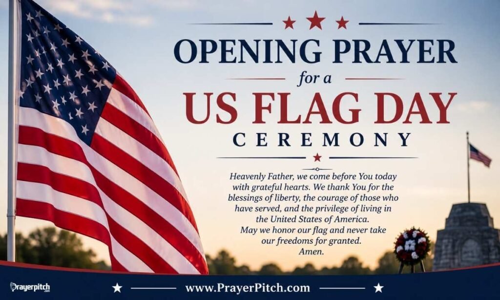 Opening Prayer for a US Flag Day Ceremony