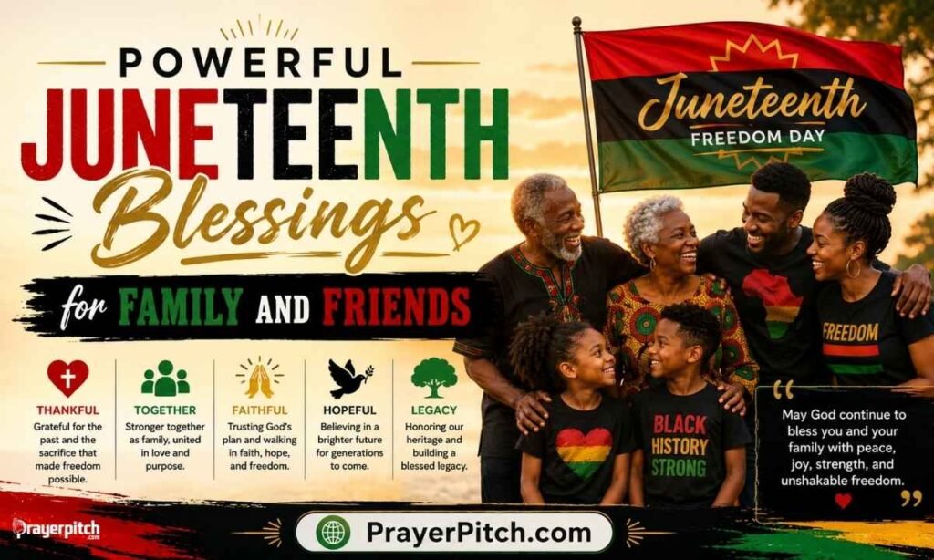 Powerful Juneteenth Blessings for Family and Friends