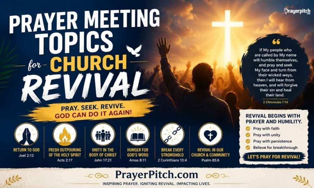 Prayer Meeting Topics for Church Revival