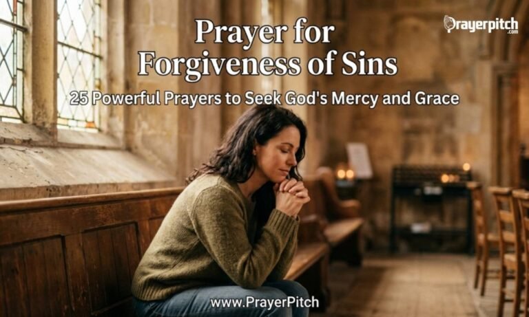 Prayer for Forgiveness of Sins 25 Powerful Prayers to Seek God's Mercy and Grace
