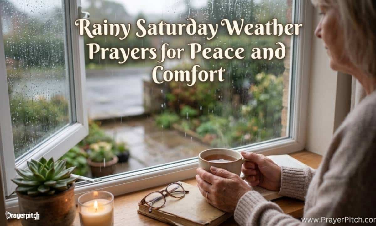 Rainy Saturday Weather Prayers for Peace and Comfort