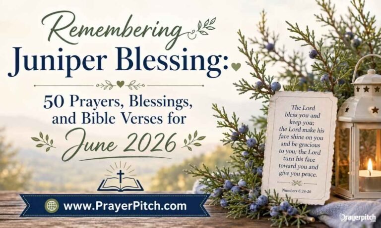 Remembering Juniper Blessing 50 Prayers, Blessings, and Bible Verses for June 2026