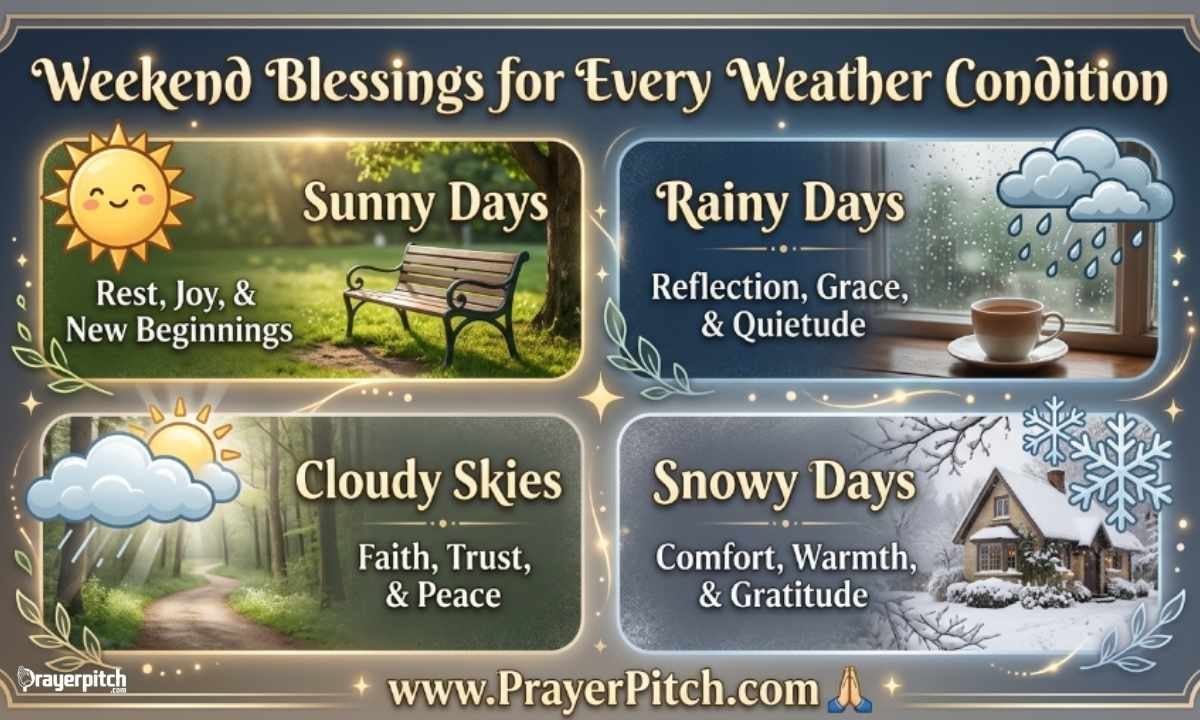 Weekend Blessings for Every Weather Condition