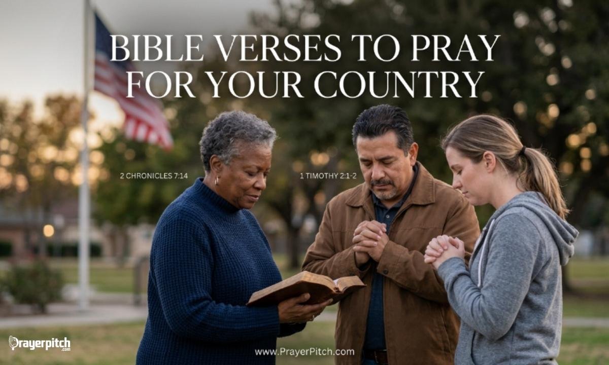Bible Verses to Pray for Your Country