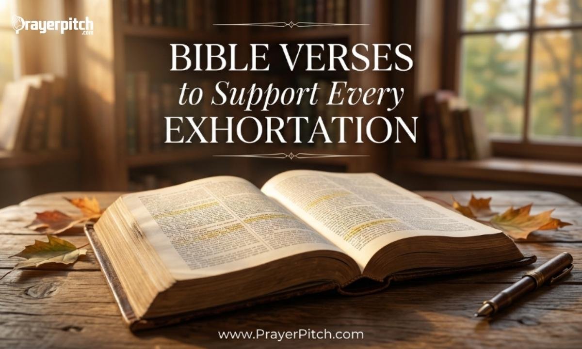 Bible Verses to Support Every Exhortation