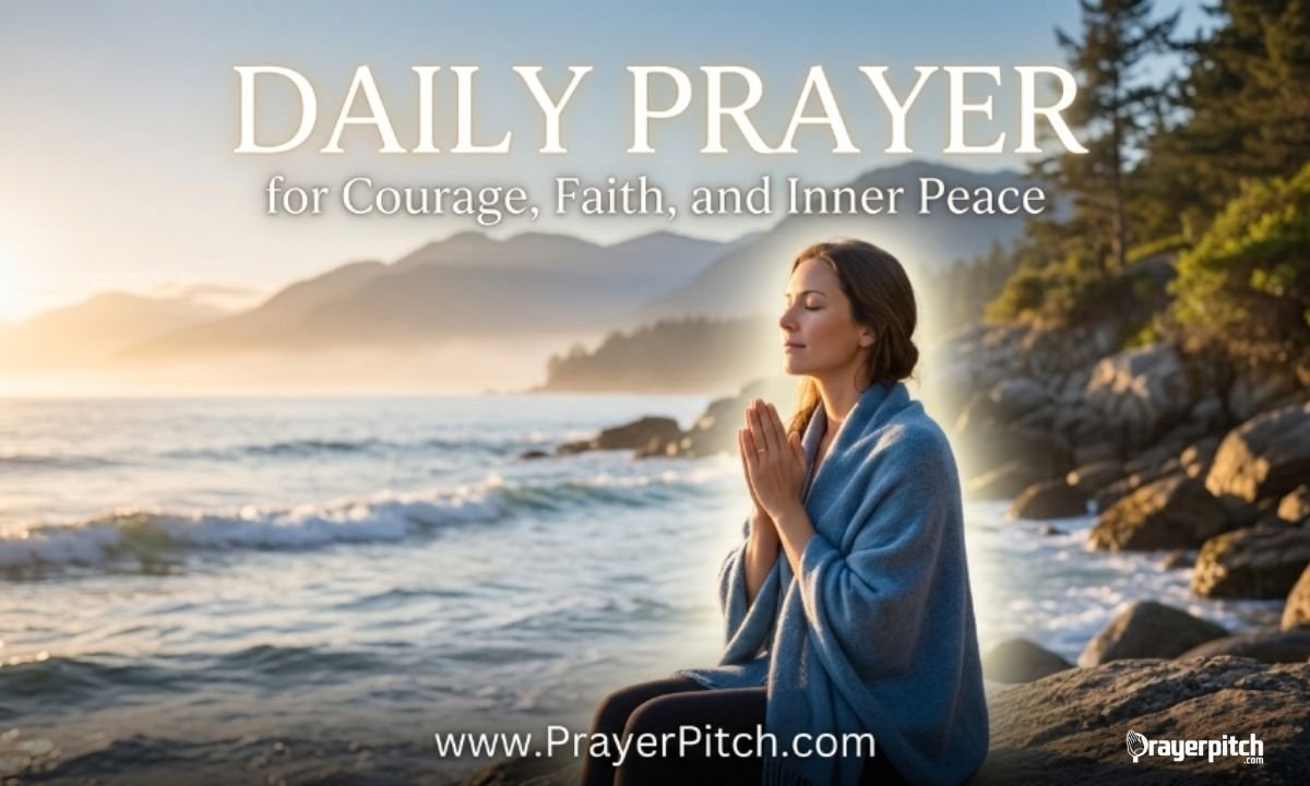 Daily Prayer for Courage, Faith, and Inner Peace