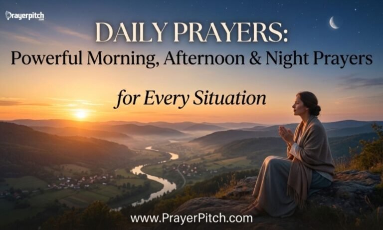 Daily Prayers Powerful Morning, Afternoon & Night Prayers for Every Situation