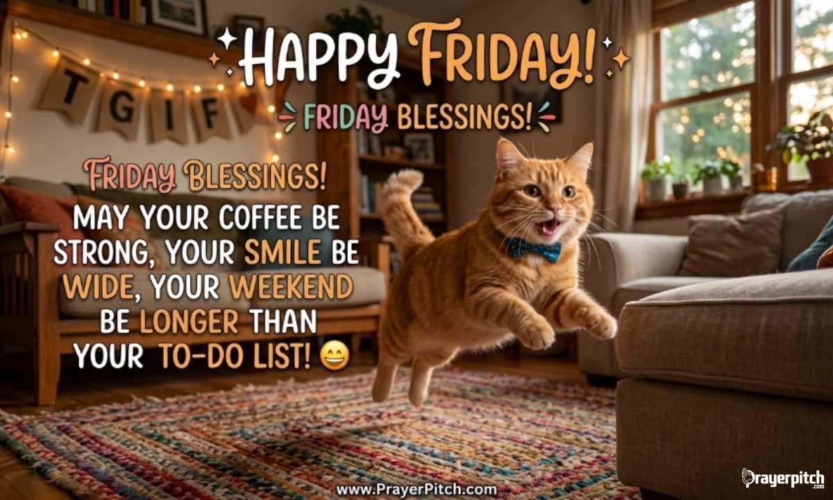 Funny Friday Blessings Images to Make Everyone Smile