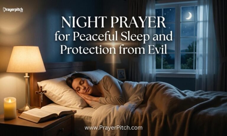 Night Prayer for Peaceful Sleep and Protection from Evil