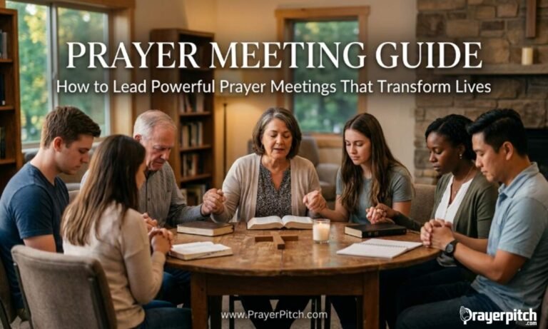 Prayer Meeting Guide How to Lead Powerful Prayer Meetings That Transform Lives