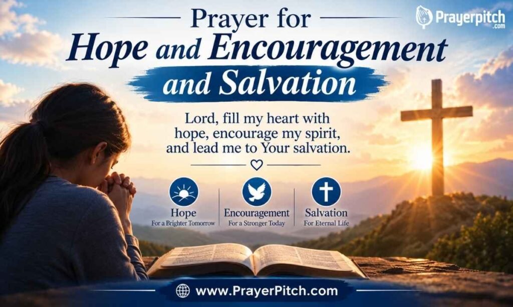 Prayer for Hope and Encouragement