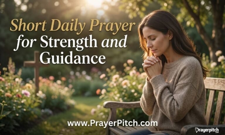 Short Daily Prayer for Strength and Guidance