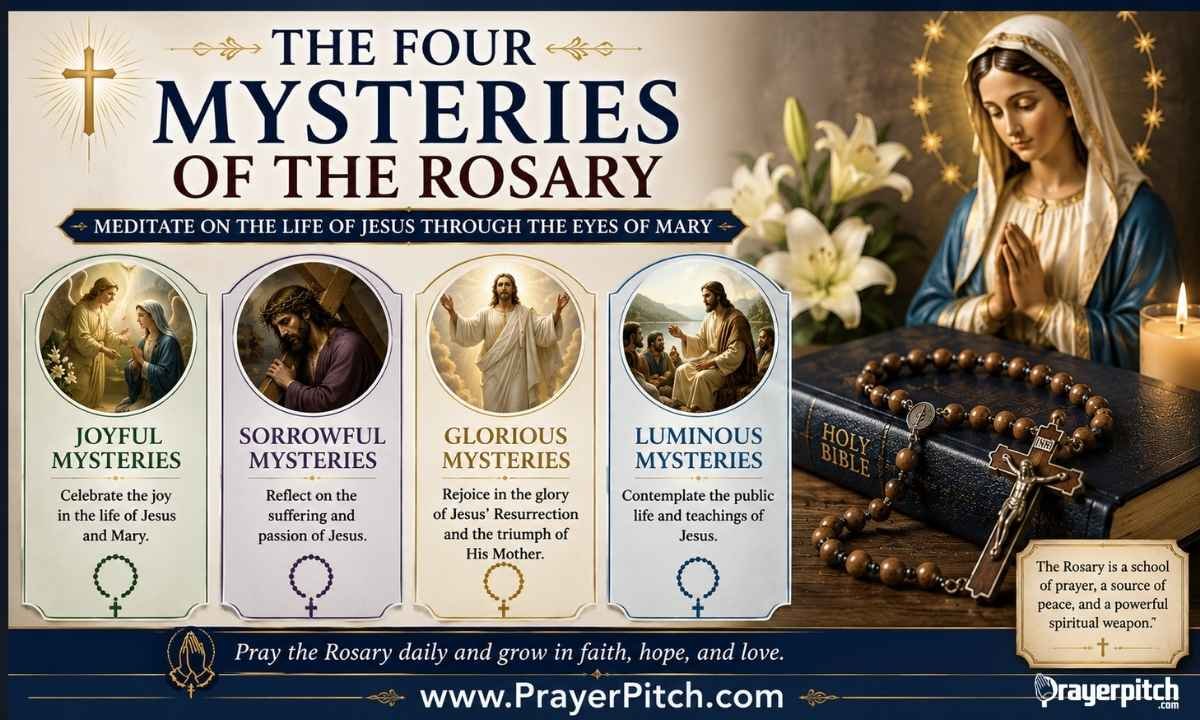 The Four Mysteries of the Rosary