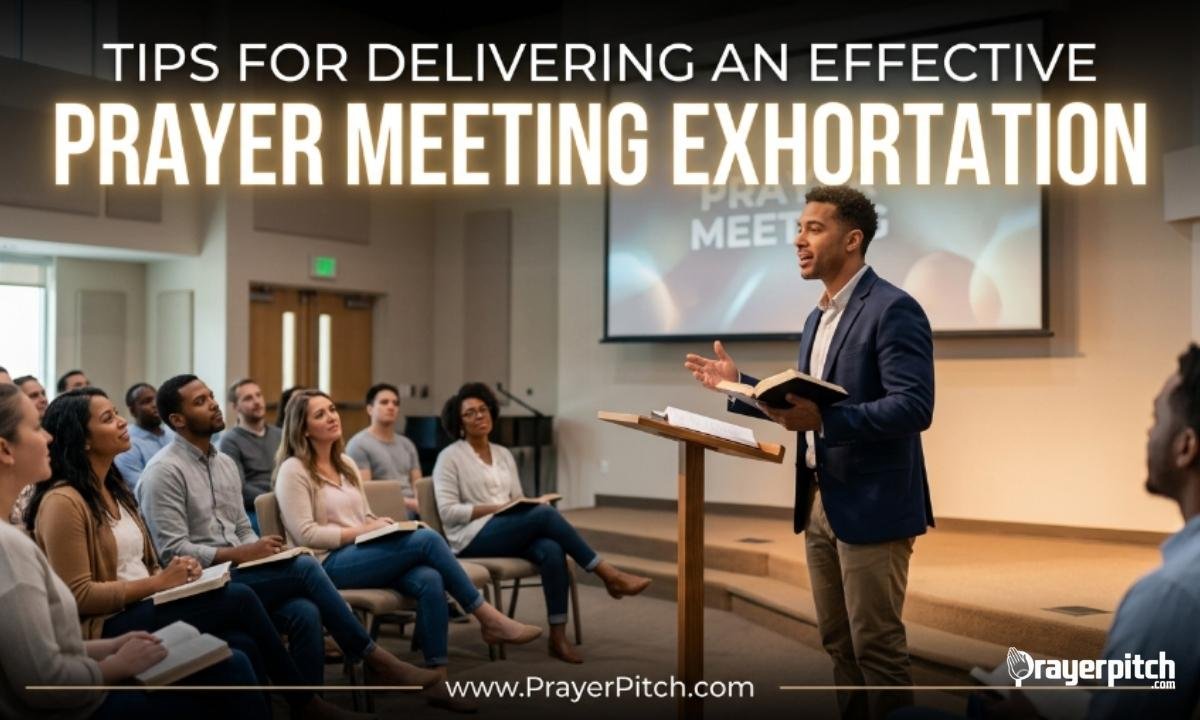 Tips for Delivering an Effective Prayer Meeting Exhortation