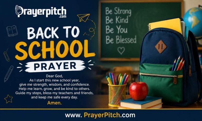 Back to School Prayer