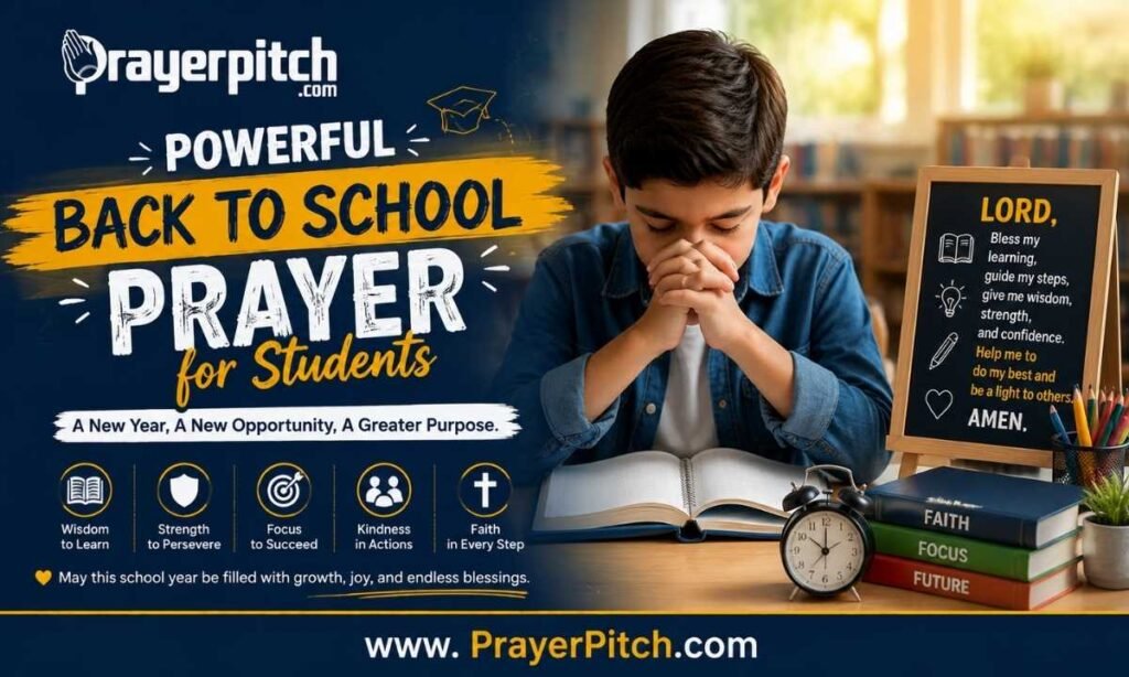 Powerful Back to School Prayer for Students