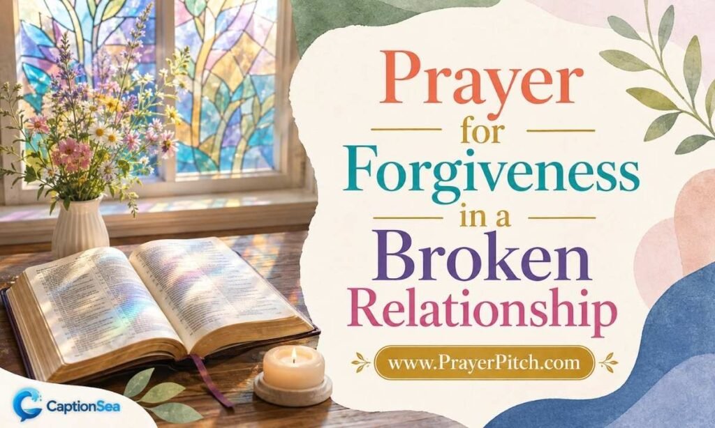 Prayer for Forgiveness in a Broken Relationship