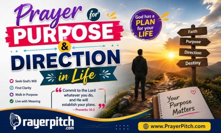 Prayer for Purpose and Direction in Life