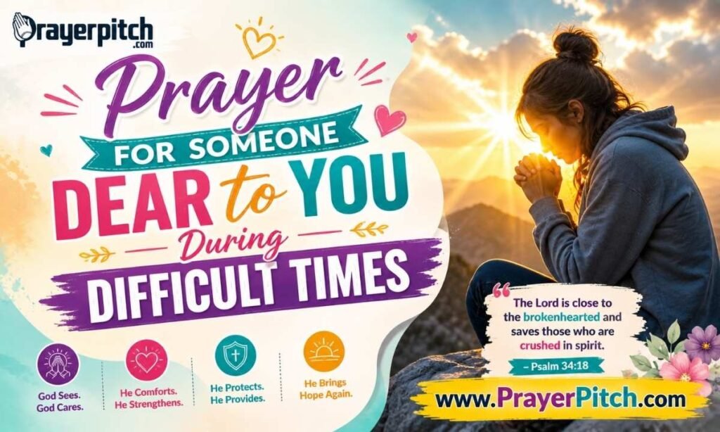 Prayer for Someone Dear to You During Difficult Times