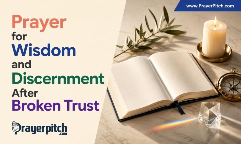 Prayer for Wisdom and Discernment After Broken Trust