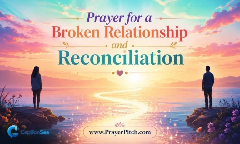 Prayer for a Broken Relationship and Reconciliation