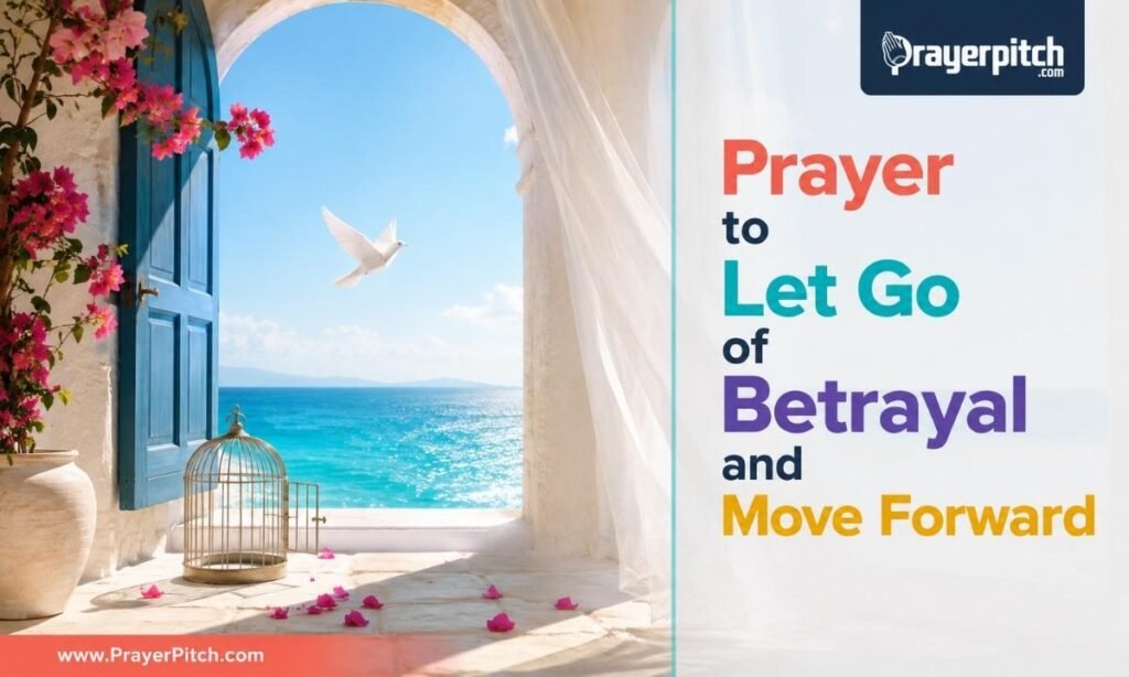 Prayer to Let Go of Betrayal and Move Forward