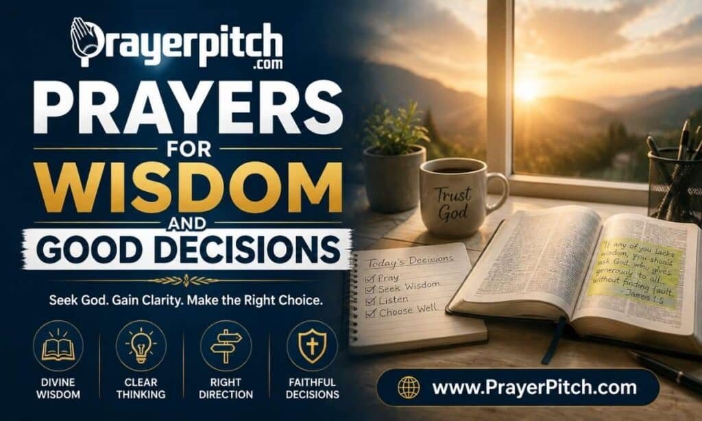 Prayers for Wisdom and Good Decisions