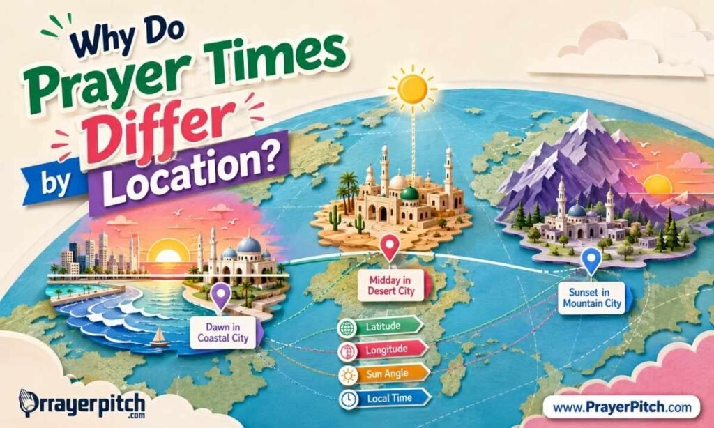 Why Do Prayer Times Differ by Location