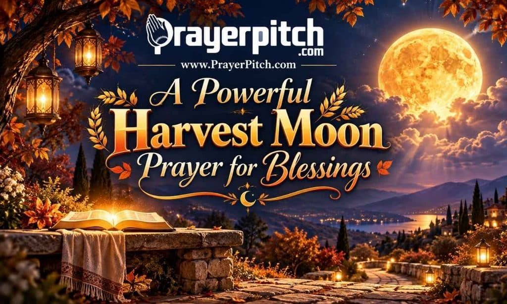 A Powerful Harvest Moon Prayer for Blessings