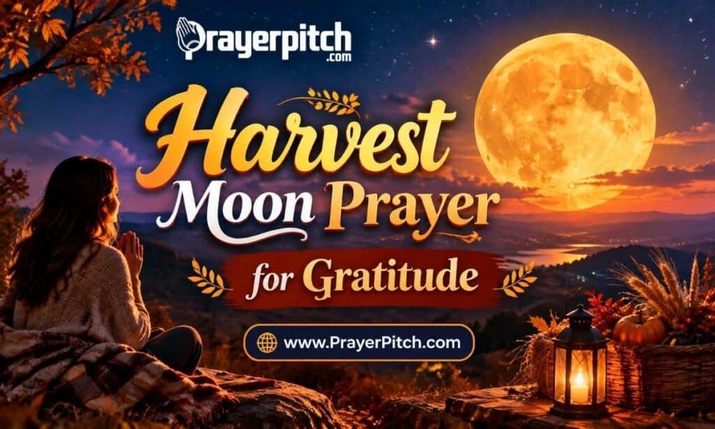Harvest Moon Prayer for Gratitude