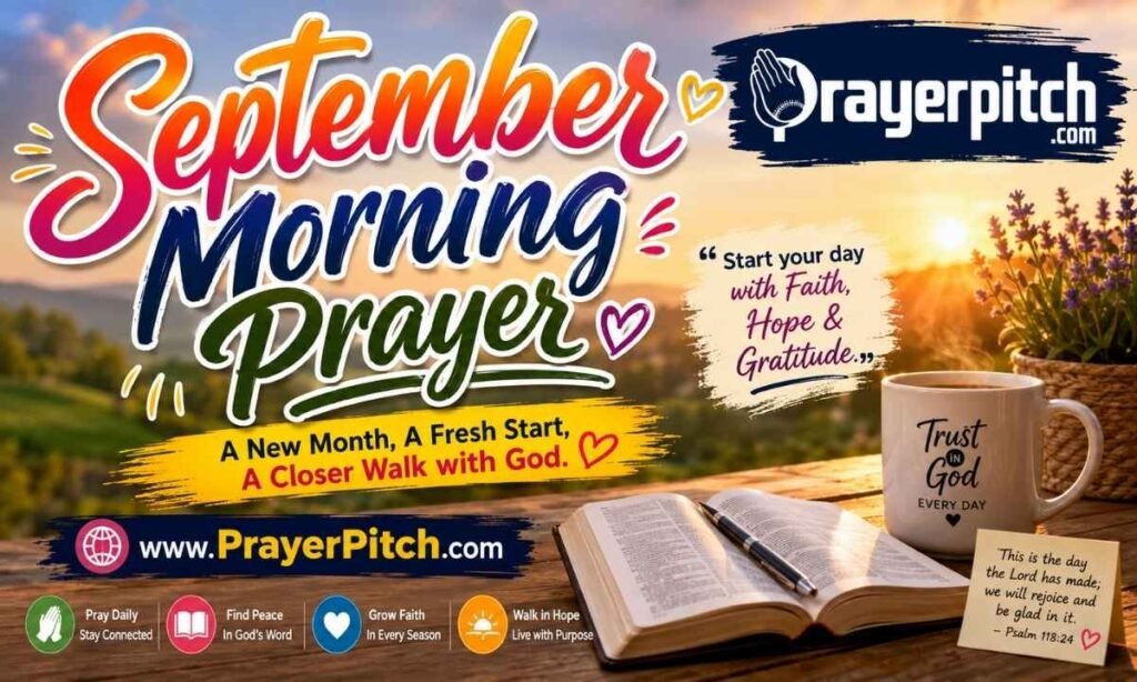 September Morning Prayer