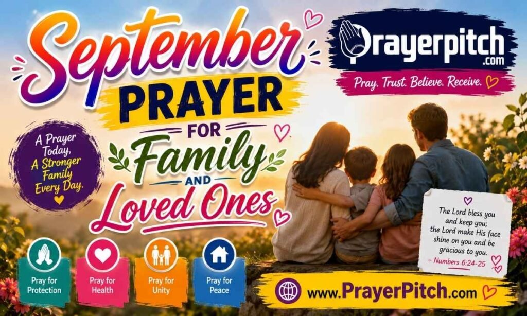 September Prayer for Family and Loved Ones