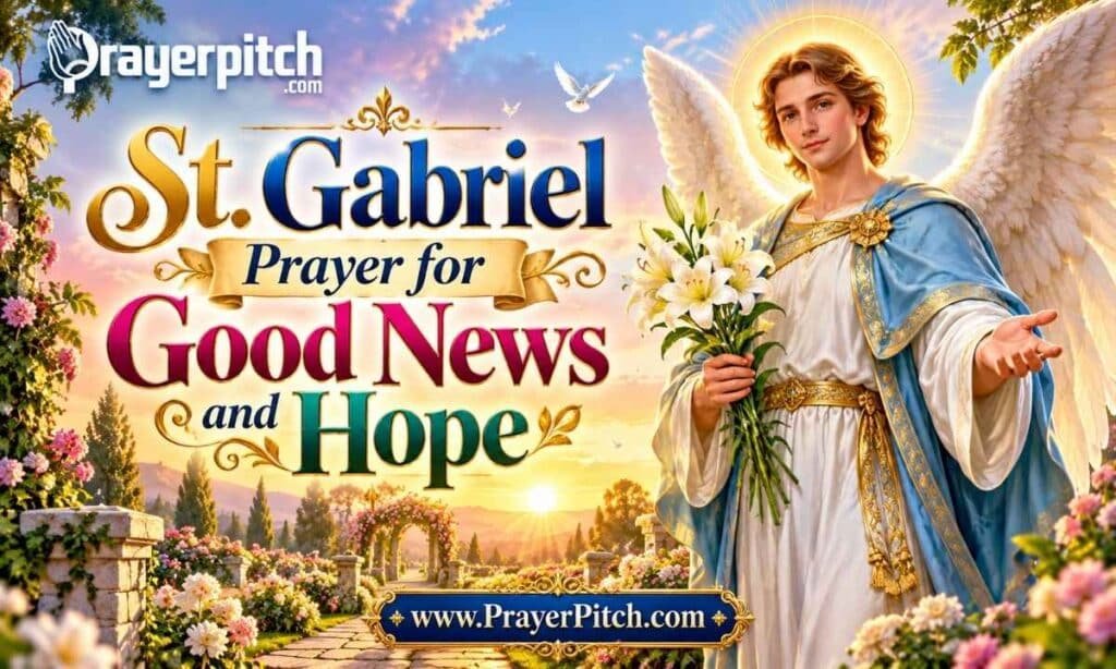 St. Gabriel Prayer for Good News and Hope