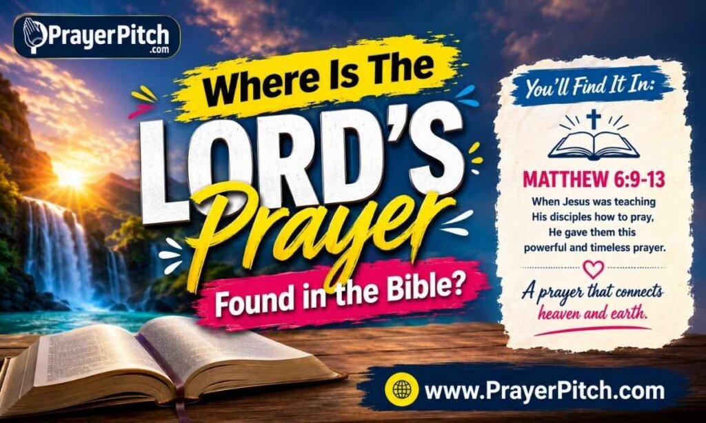 Where Is the Lords Prayer Found in the Bible