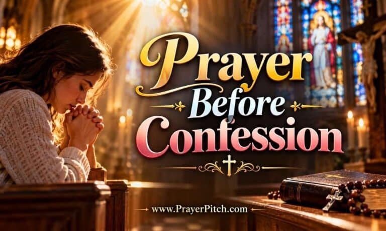 Prayer Before Confession