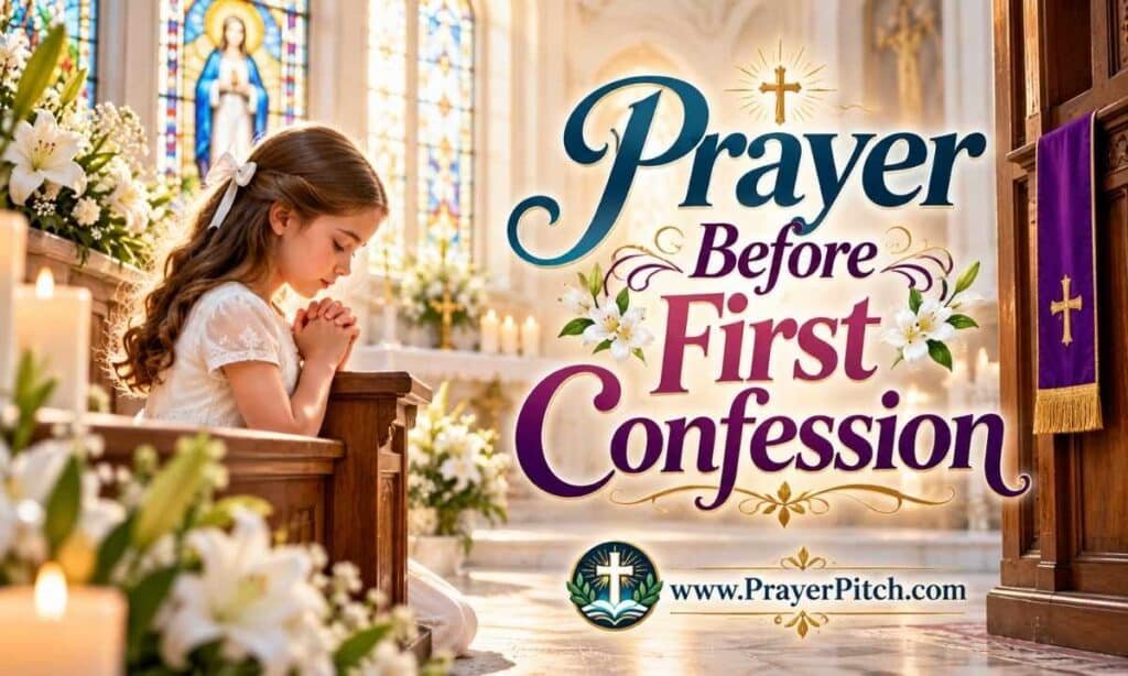 Prayer Before First Confession